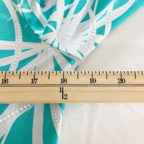 NEW Fashque Studio Sweetheart Neck Dress Tropical Made in USA - Size Small - Picture 6 of 8